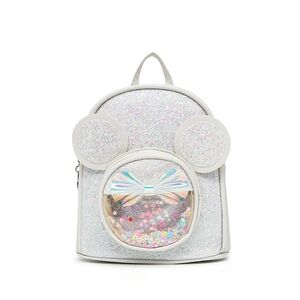 Iridescent Glitter Mouse Ear Mini Backpack